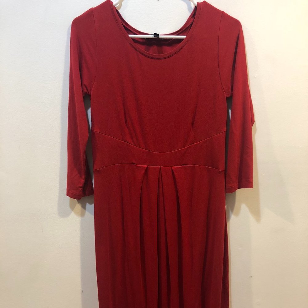Isabella Oliver Maternity Red Ivybridge Dress